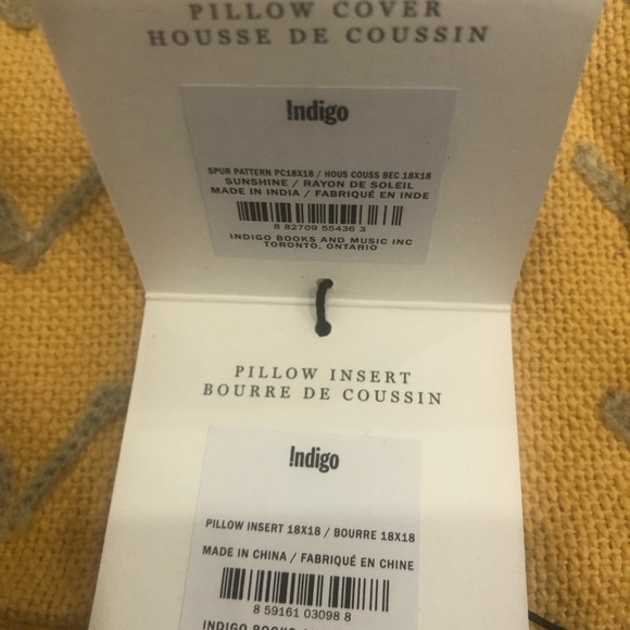 NWT pillowcase from Indigo - Picture 3 of 3